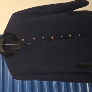 Elegant Blue Women's Coat